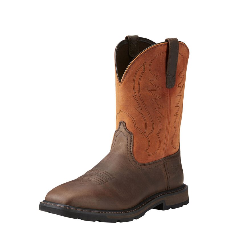 Ariat Groundbreaker Kahverengi Iş Ayakkabıları Erkek (42938-903)